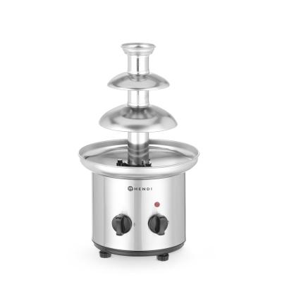 Čokoládová fontána 3 patra, HENDI, 230V/46W, ⌀215x(H)375mm | 274101